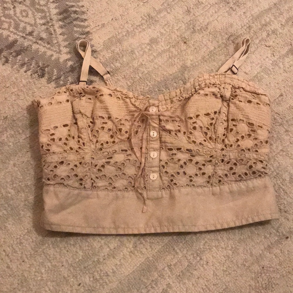 Size XS/S Ombré Crop Top from American Eagle